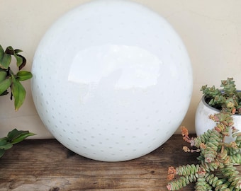 Grande lampada da soffitto in vetro di Murano con vortice bianco, lampada da soffitto in vetro di Murano con vortice, lampada da soffitto in vetro di Murano bianco ...