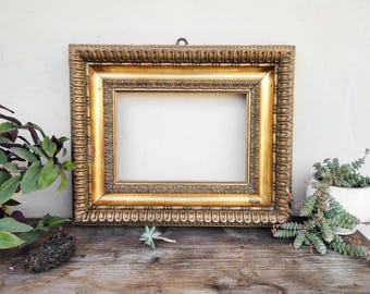 アンティーク フォトフレーム 19世紀バロック フランス 希少 3連 19