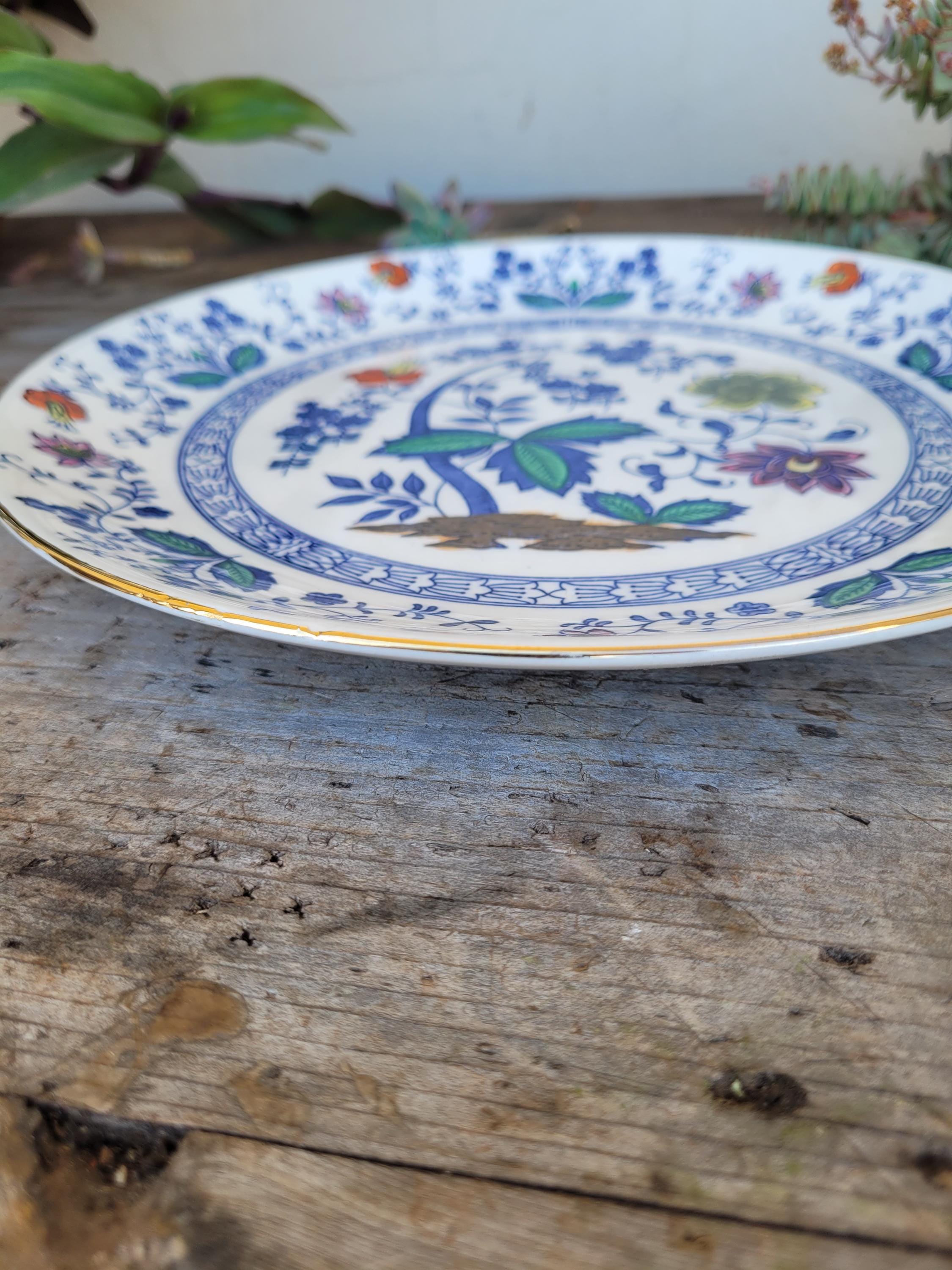 ヴィンテージ中国磁器皿 手描き中国陶磁器 - Etsy 日本