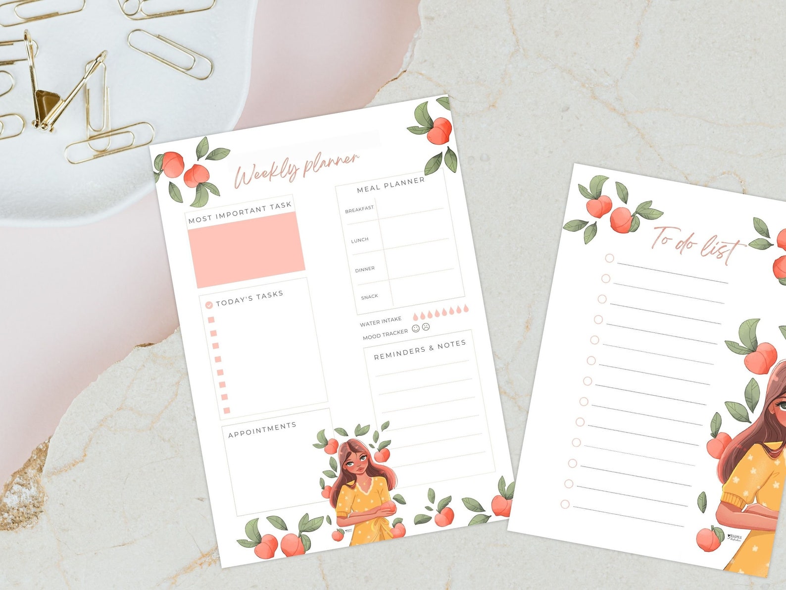 Printable Notes to Do List Printable Stationery Digital - Etsy