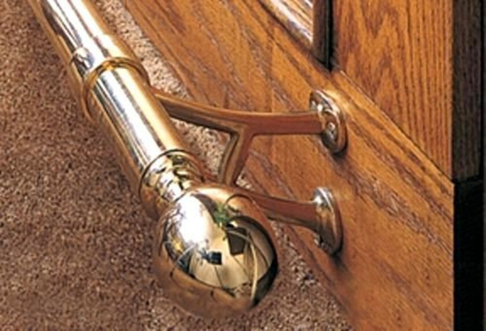 Brass Bracketsfoot Rest Supportsbar Foot Railfoot Restpub Etsy