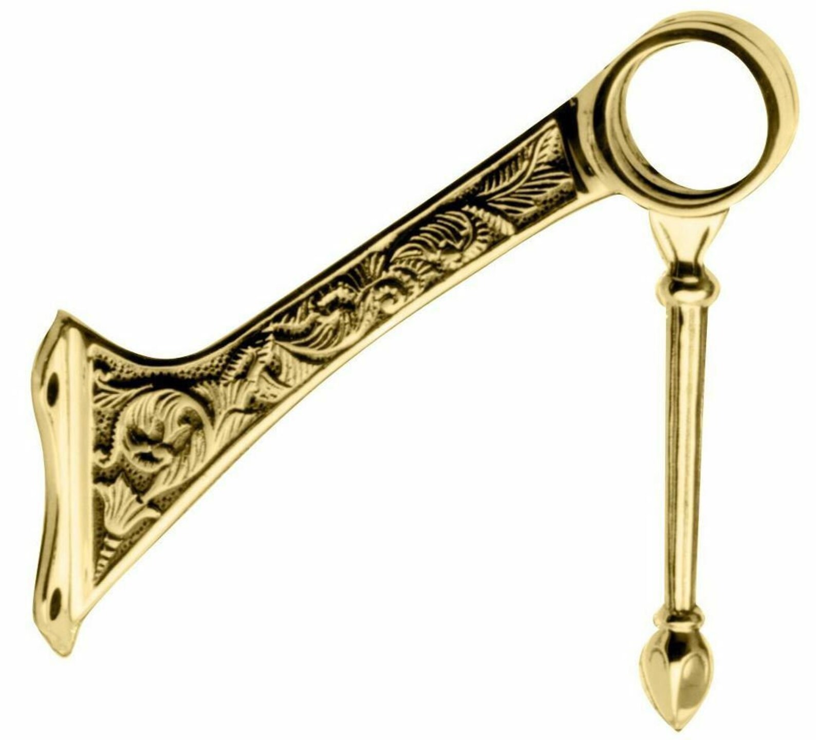 Brass Bracketsfoot Rest Supportsbar Foot Railfoot Restpub Etsy