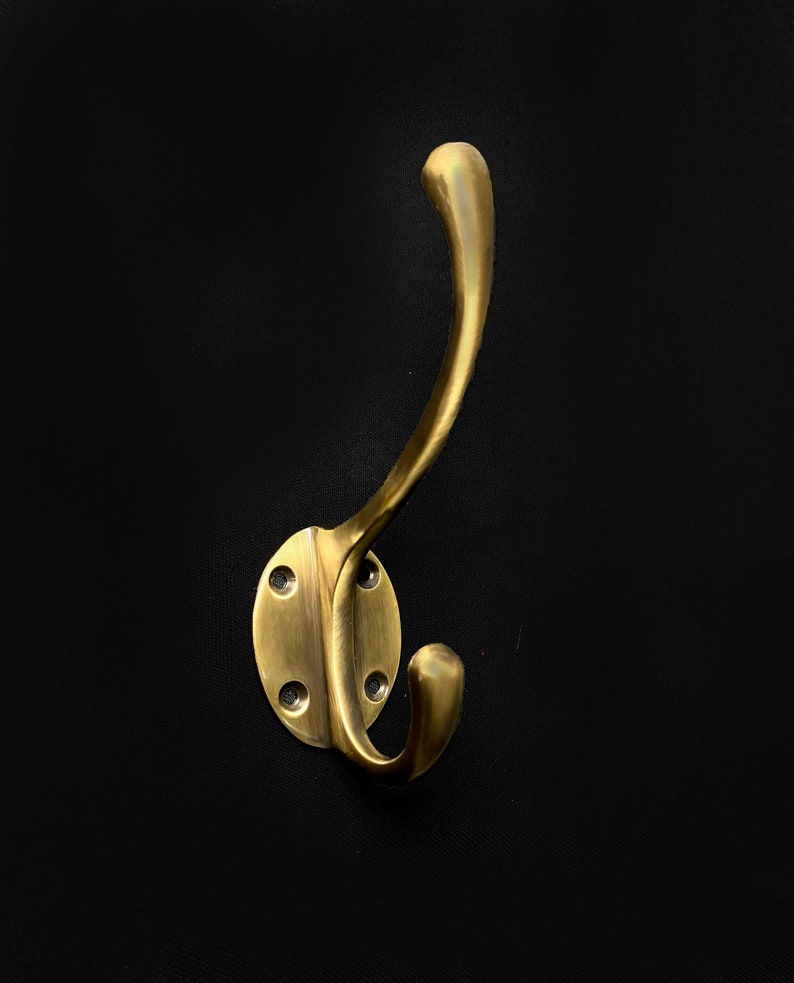 Classic Brass Hat & Coat Hook Etsy