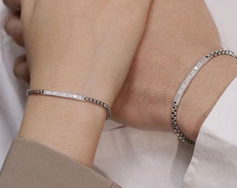 Custom couple bracelet,Couple Bracelet,Best Friend Bracelet,matching bracelet,matching bracelet for couple,Friendship Bracelet,Couples Gift