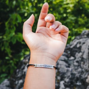 Personalized GPS Coordinates Bracelet - Engraved Stainless Steel Gift