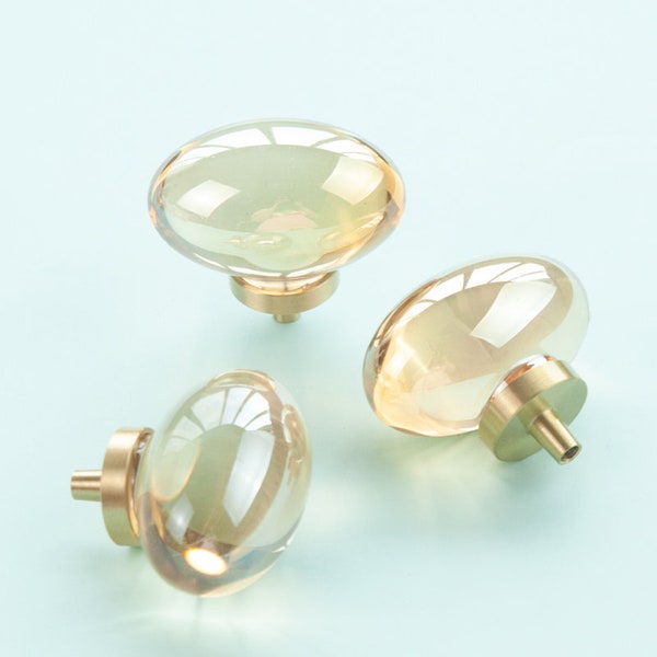 Glass Knobs Etsy