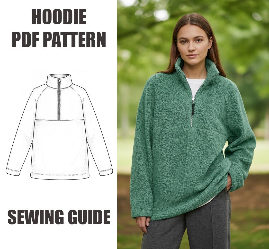 Fleece Pullover Sewing Patterns Canada