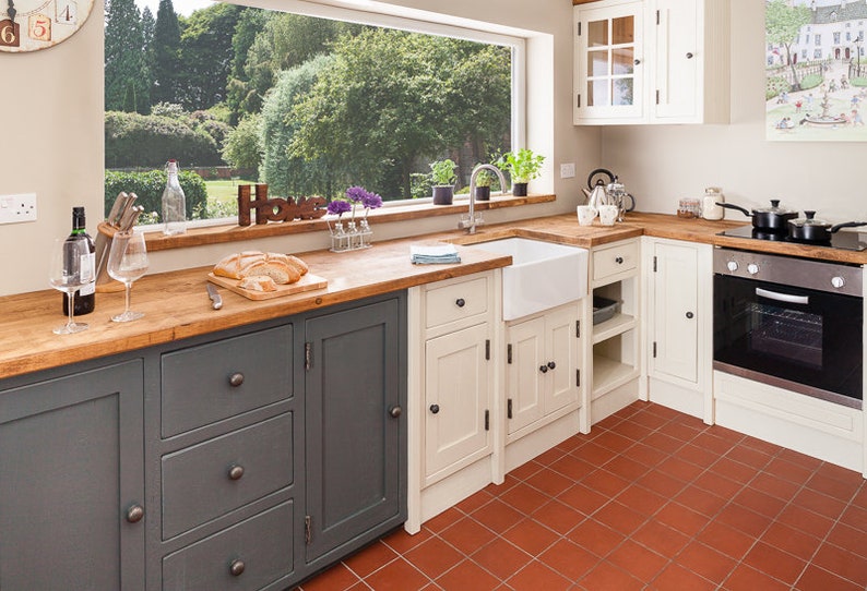 Handmade Freestanding Rustic Country Kitchens Etsy UK