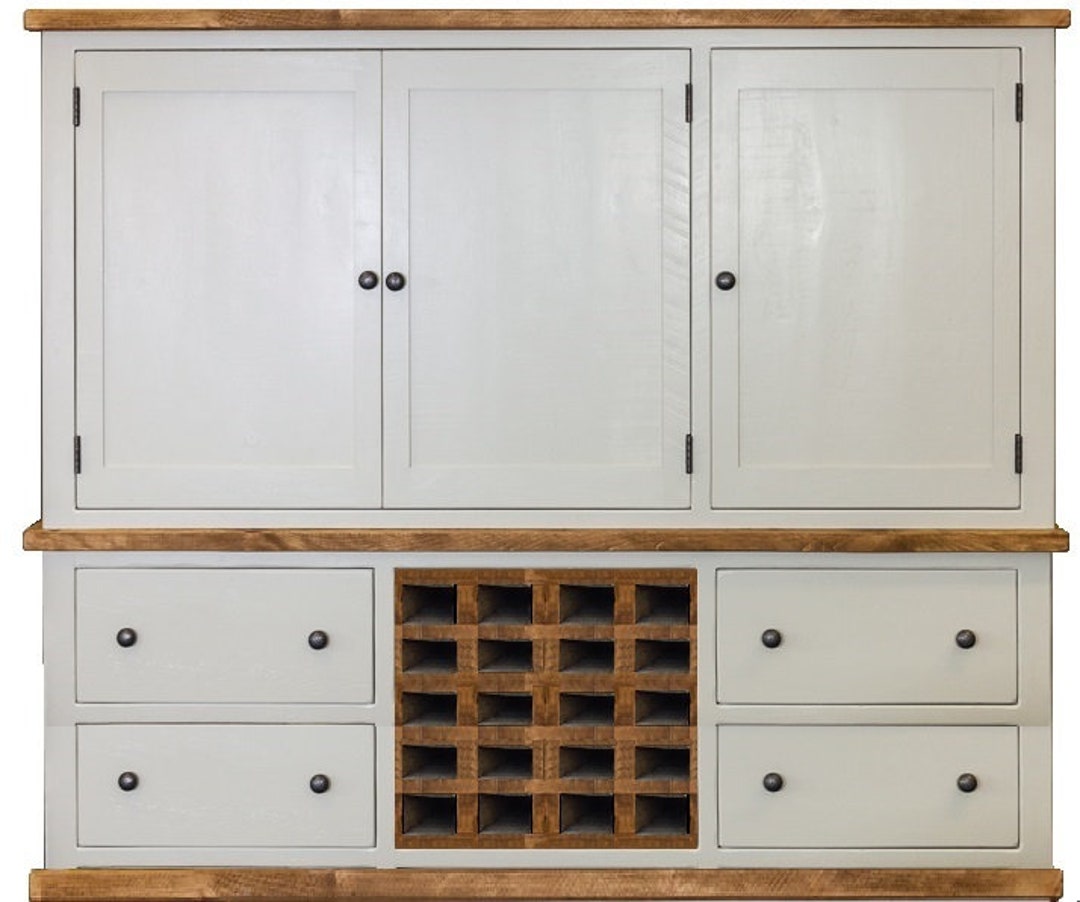 Rustic Freestanding Kitchen Larder Cupboard - Etsy UK