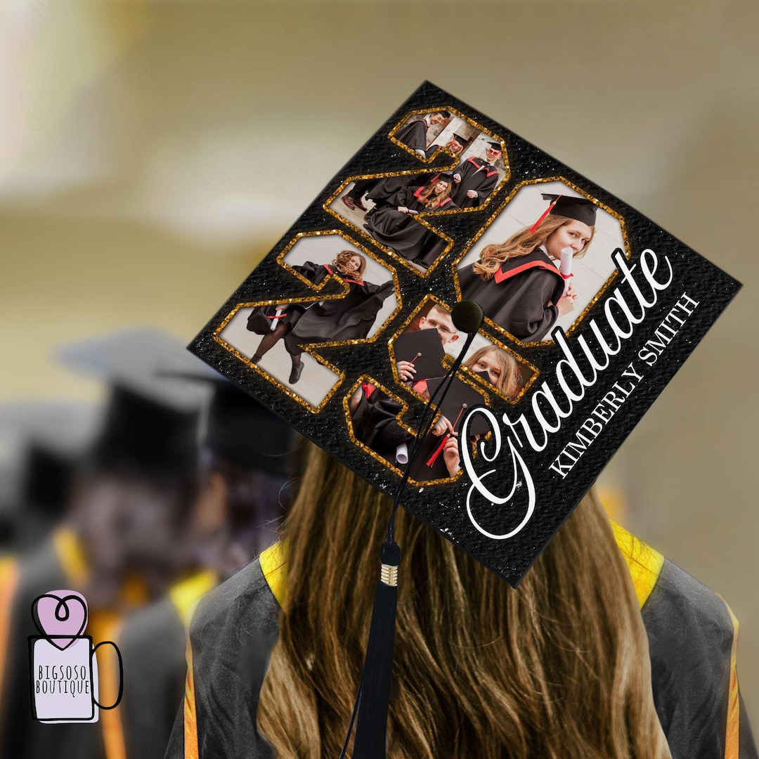Grad Topper Custom Graduation Cap Topper, Grad Cap Topper, Graduation Cap, Custom ...