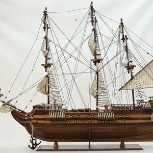 La Licorne Wooden Model Ship
