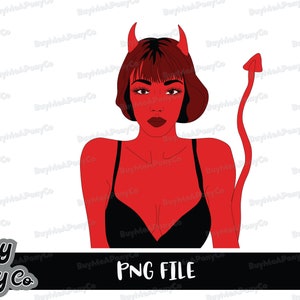 She Devil PNG, Digital Download, Sublimate, Weed, Cannabis, 420, Retro, Hand drawn, Clip Art, cardmaking,stickers