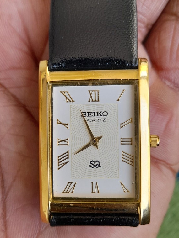 Seiko Watch Men's Vintage Slim Wrist Free Delivery - Etsy