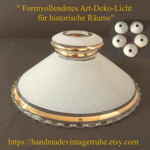 Art deco lampenschale