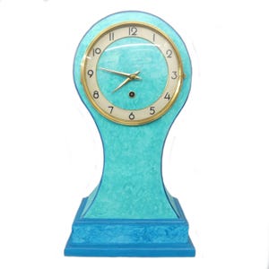 Modern table clock, Hermele mechanical clockwork, vintage table clock, sustainably built clock cases, creative clock cases unique table clock
