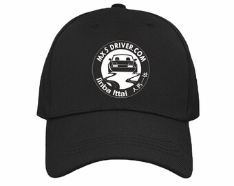 MX5 Drivers Logo Baseball Cap |  Ideal Birthday or Father's Day Gift | Christmas Gift