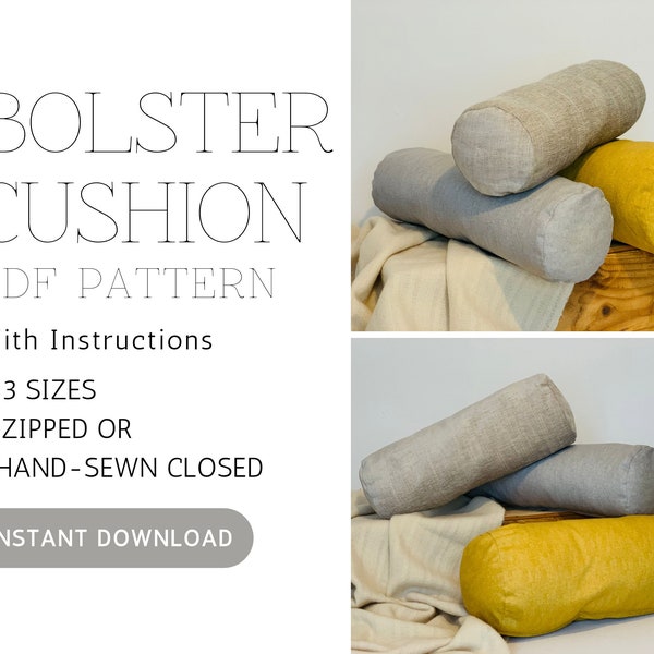 Long Bolster Pillow Etsy