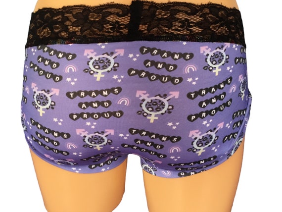 No binario bragas que se meten por dentro trans y orgullosa ropa interior femenina trans lista para usar todas las tallas Etsy Mexico