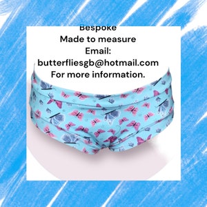 Bespoke made to measure trans and non binary underwear