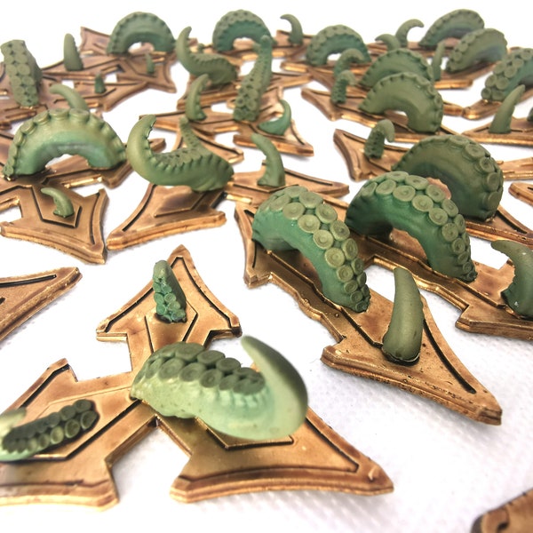 Arkham Horror LCG Direction Arrows. Hand painted in two colours. Card game. Set of 3D printed.