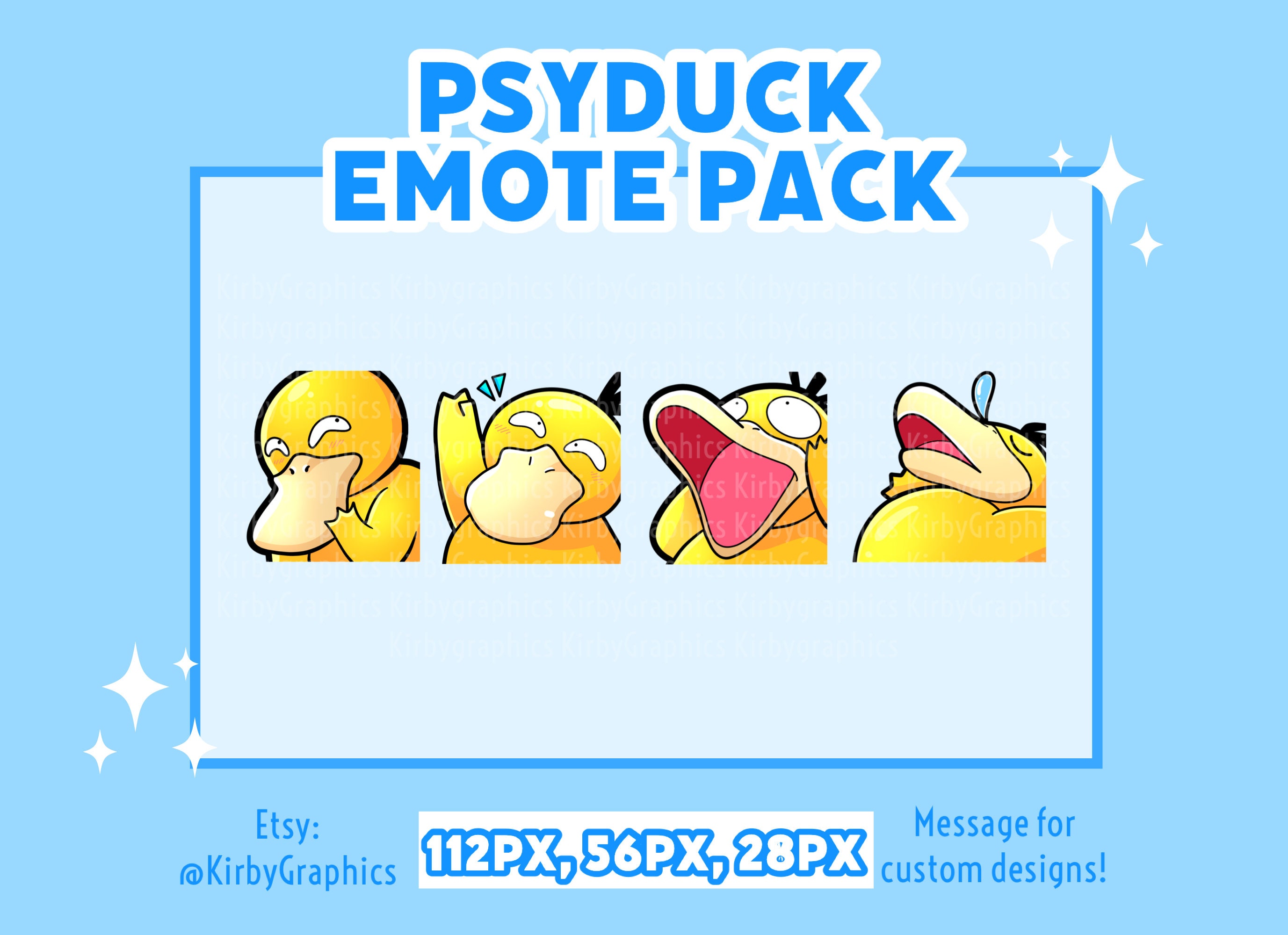 Poki Emotes PsyduckEvolution Duck Emotes Dab Emote -  Portugal