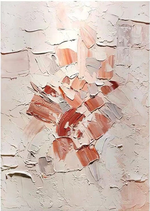 Thick Texture Painting on Canvas Abstract Modern Art Etsy