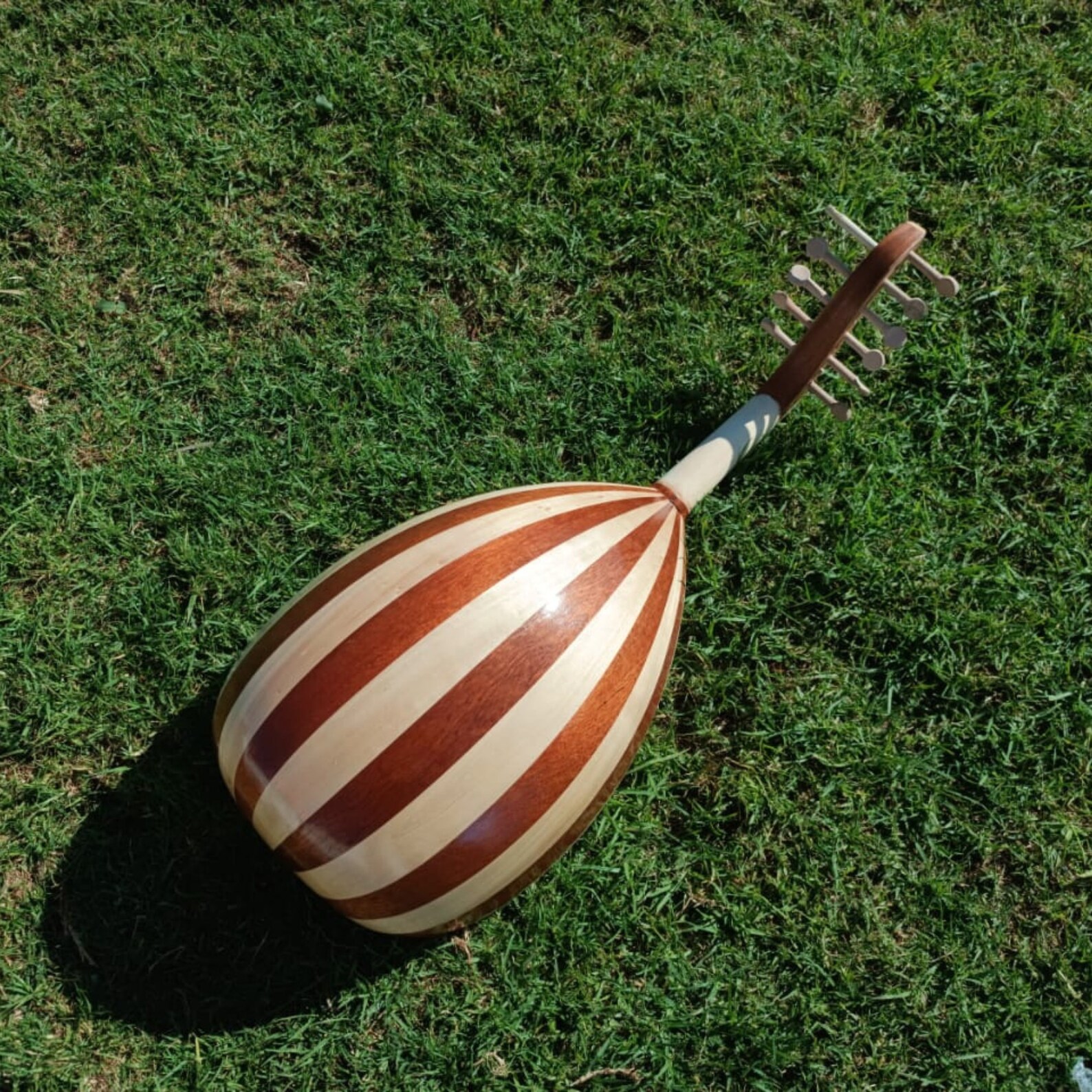 Oud Lute 11 Moroccan Strings Handmade Musical Instrument Etsy