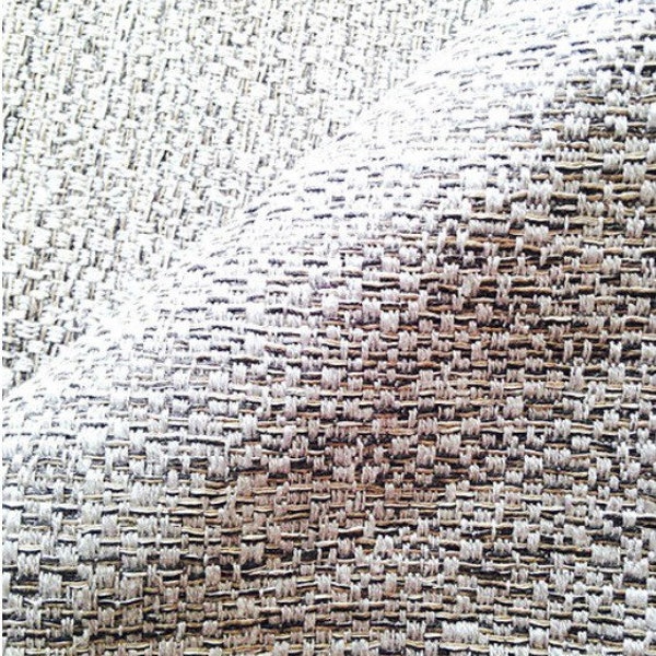Tissu gris chute de travail de tapisserie en siège ameublement tissu pour tous types de couture par The Sausage Crafts