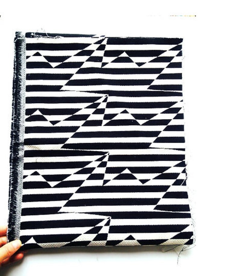 Fabric Black and White Printed Luxury Fabric Geometric Designs Etsy