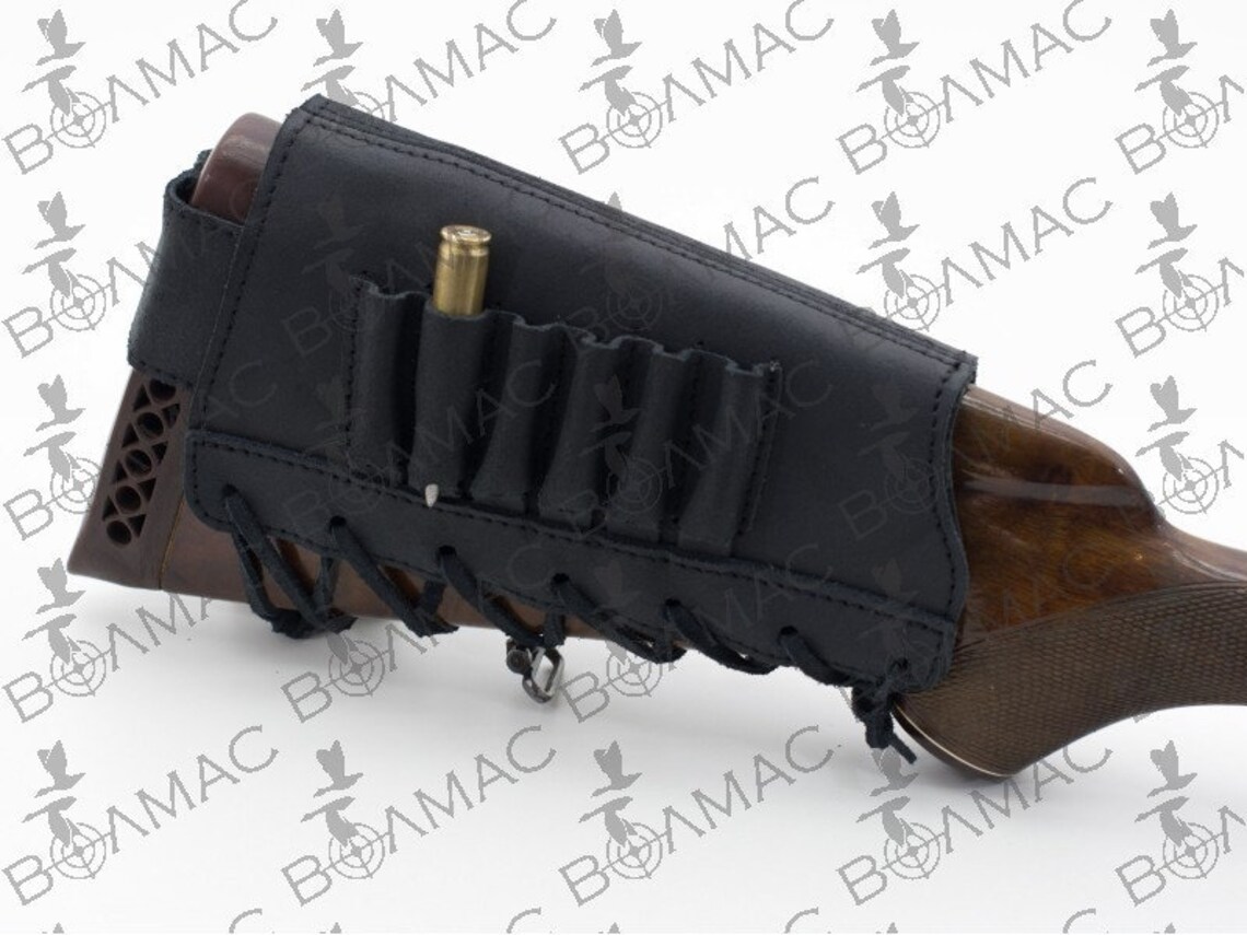 New Premium Quality Handmade Leather Rifle Cartridge Holder image 1