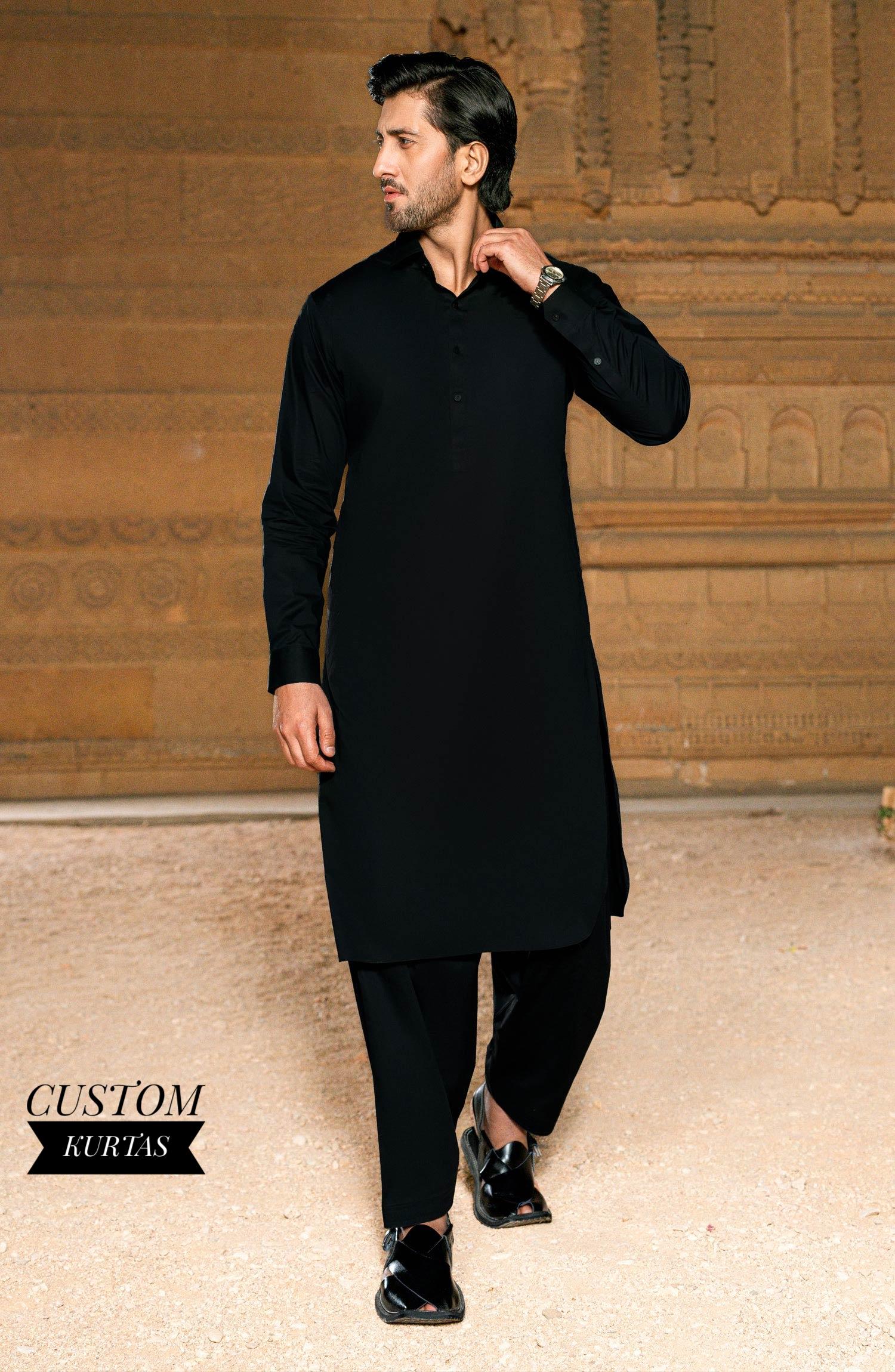 Pakistani Black Dress - Etsy Pakistani Black Dress - Etsy