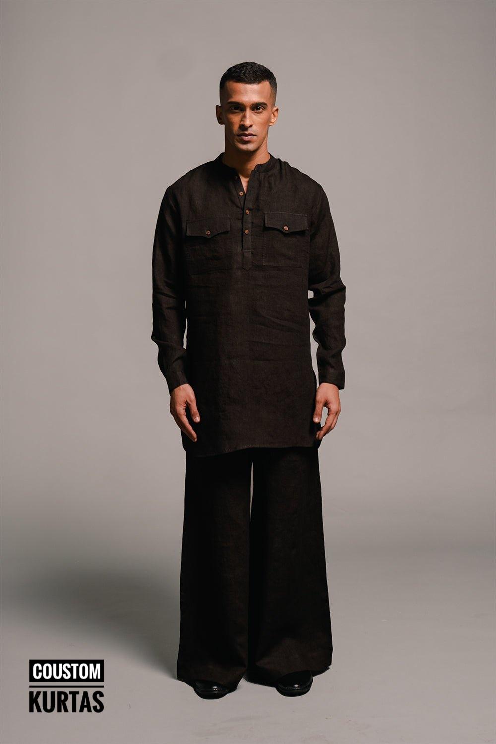 Linen Pathani Suit for Men Etsy UK