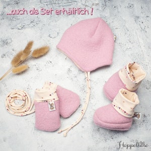 Walk Kinder Handschuhe, Fäustlinge Baby, Babyhandschuhe aus Wollwalk, Walkloden, Wolle image 4