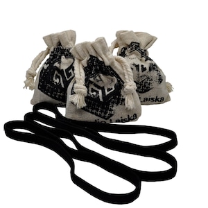 dreadlock hair ties/rubber band // (sports) hair band - 3pcs
