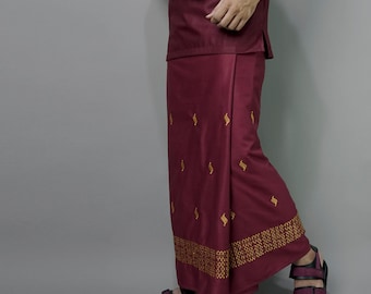 Sarong / Embroidery Sarong / batik sarong for men / print sarong / beach sarong / Embroidery Sarong