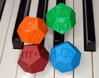 Musician Dice Scale Rhythm Music Teacher Gadget Gift