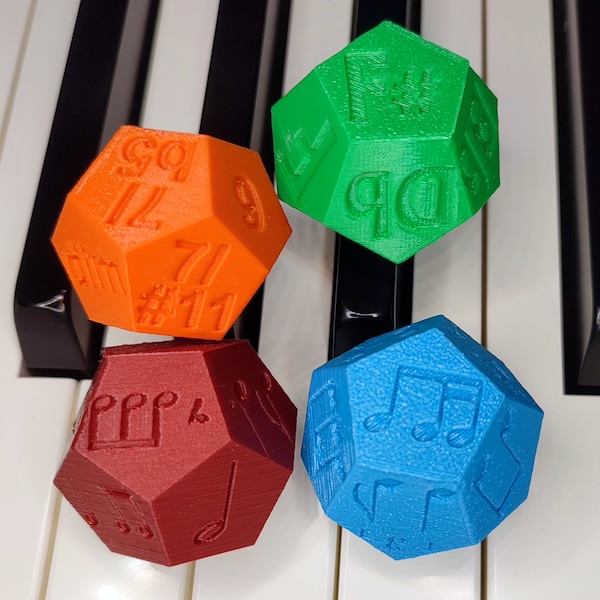 Musician Dice Scale Rhythm Music Teacher Gadget Gift