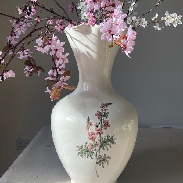 Country style flowers in a vase