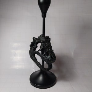 Dino skull candle holder
