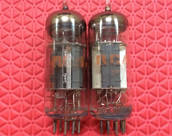 2 RCA 6JV8 Vacuum Tubes Valves NOS NIB Lot Of Two