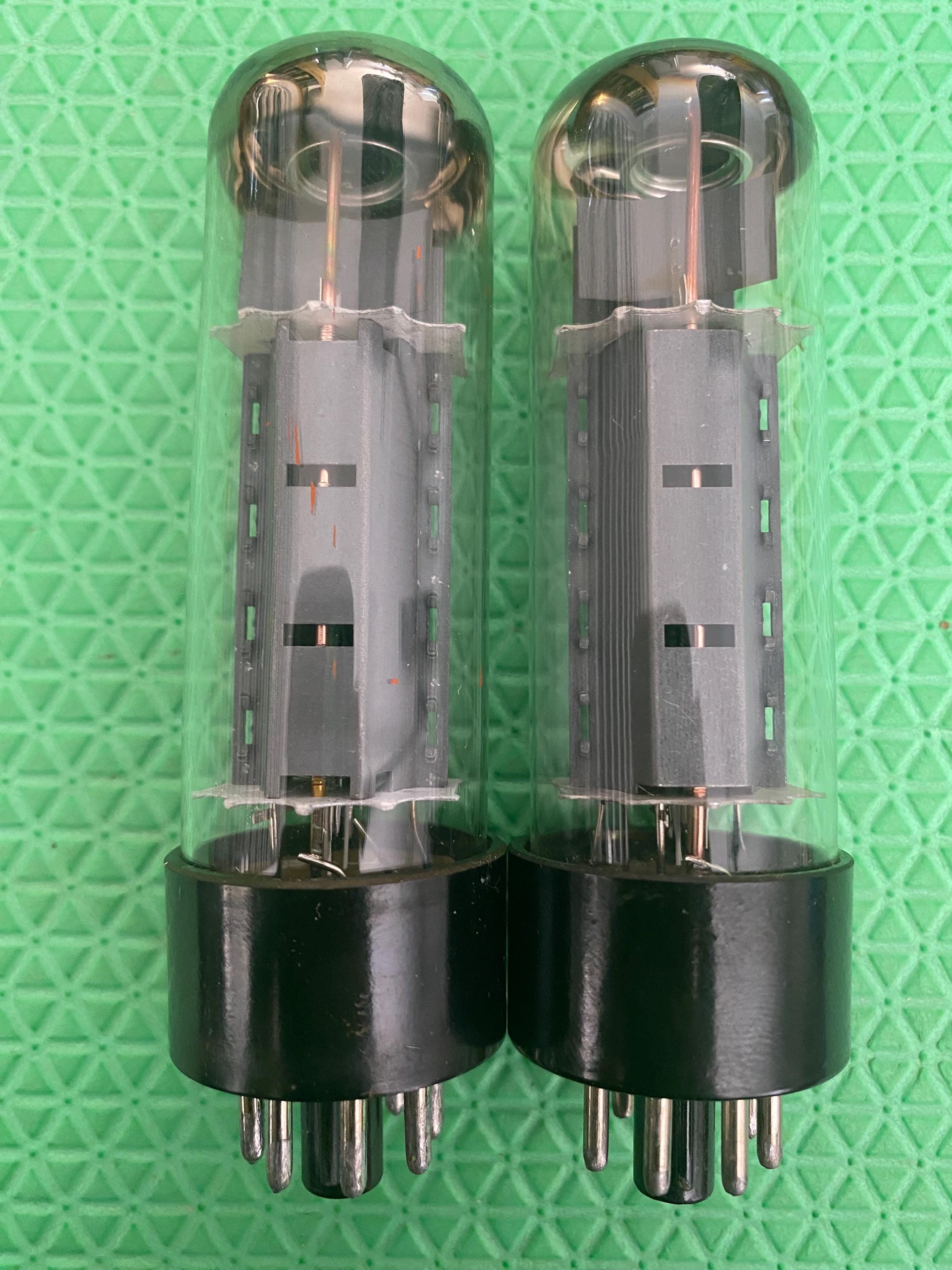 4x (Quad !) Tube Tesla EL34 assorti (6CA7) base marron, OO-Getter NIB