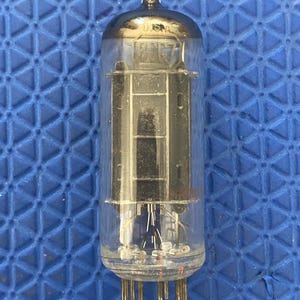 RCA Black Plate 8CG7 8FQ7 Vacuum Tube Valve With Shields NOS-Testing