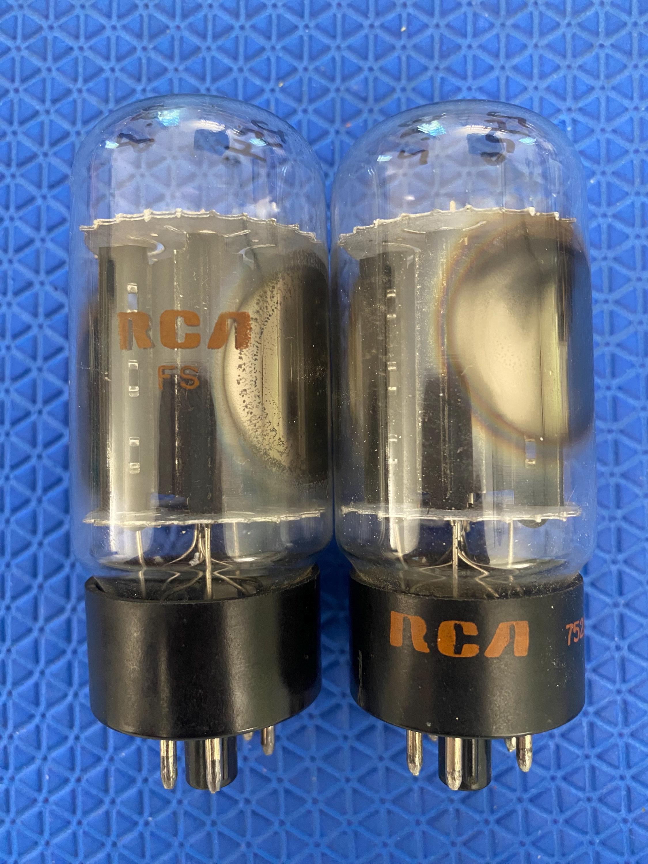 6 L 6 - G ① RCA ② ウエスチングハウス 2 本 新品未使用 6 L 6 - G ① RCA ② ウエスチングハウス 2 本 新品未使用 6