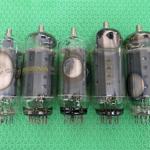 5 US-Made 6KD6 Vacuum Tubes Lot Of Five