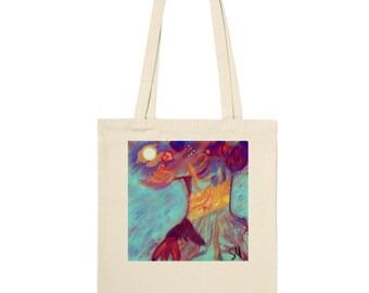 Mother Earth - Classic 100% Cotton Tote Bag, 10 litres, Eco Reusable Bag