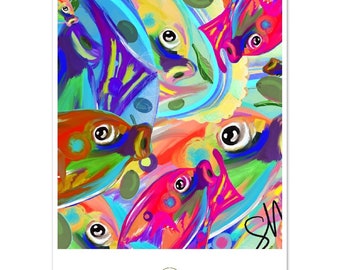 Sardine Fiesta Compilation- Premium Matte Paper Poster (A1)