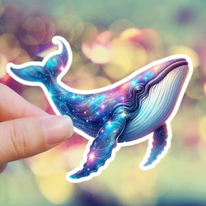 Whales Sticker Sea Life Ocean Sticker Beach Sticker Beach life Ocean Life Ocean Sticker Sea Sticker Water Bottle Sticker Laptop Sticker