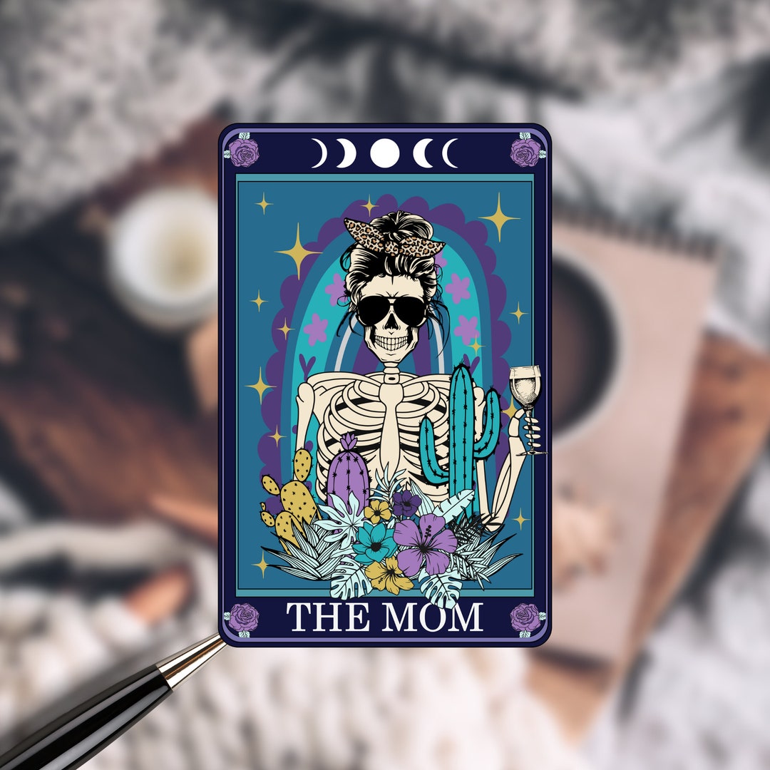 The Mom, Tarot Cards, Tarot Sticker, Astrology, Fortune Teller, Phases