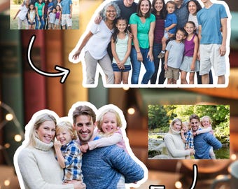 Custom Photo Sticker, Personalized Waterproof Decal
