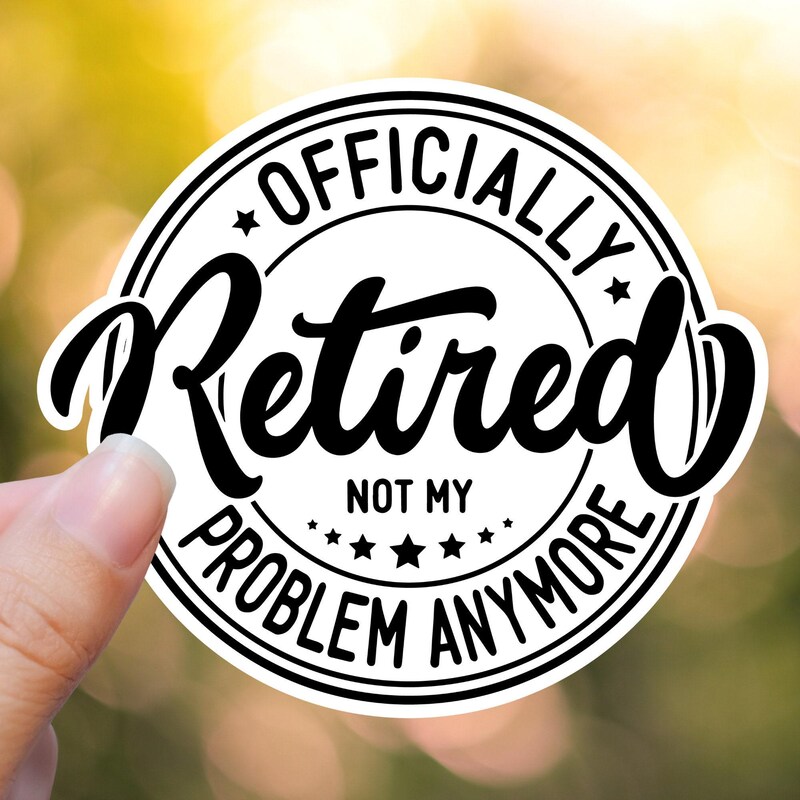 Applying for Retirement - Etsy
